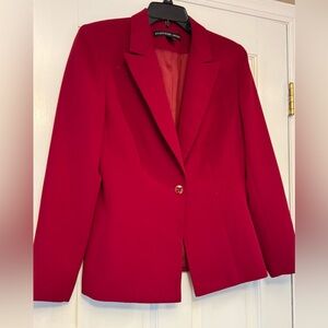 Josephine Chaus Vibrant Red Women's Blazer